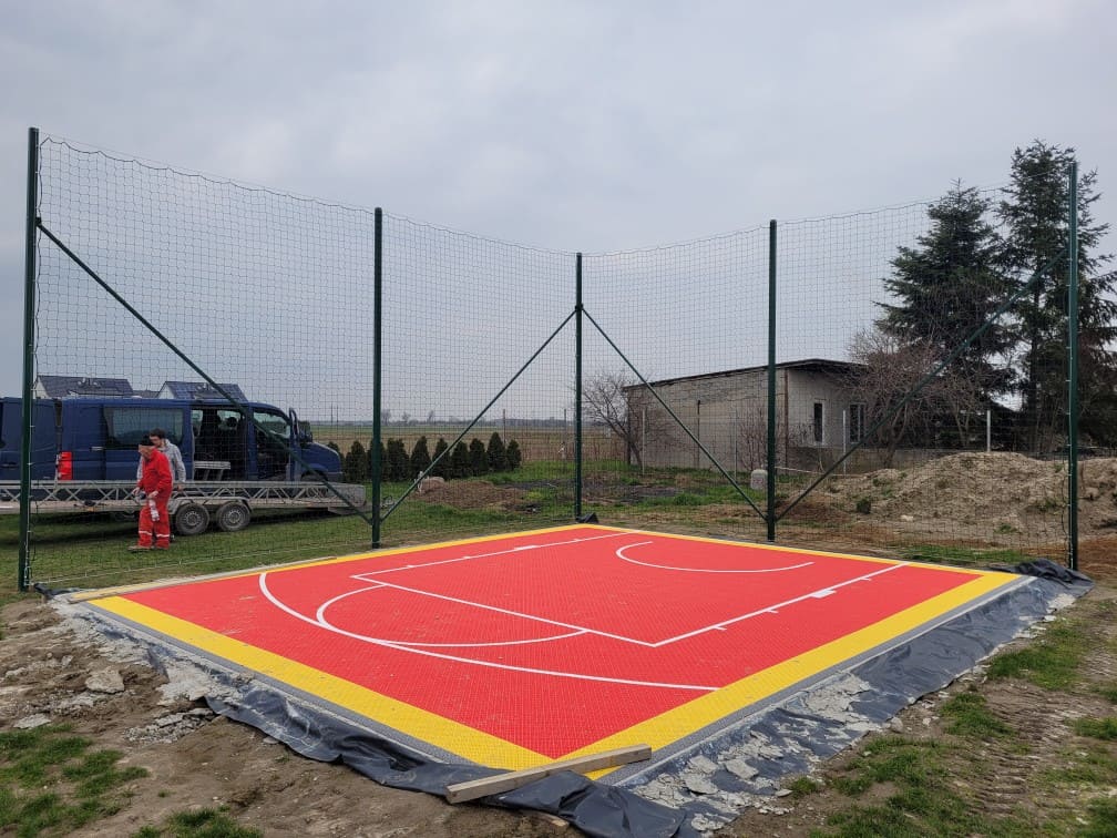 Piłkochwyt mini boisko do kosza